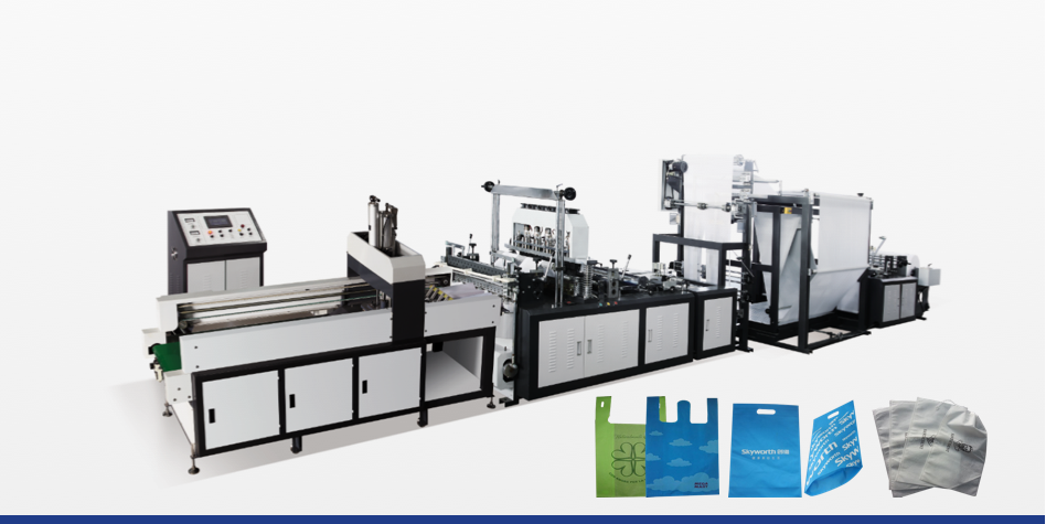 double line nonwoven bag making machine