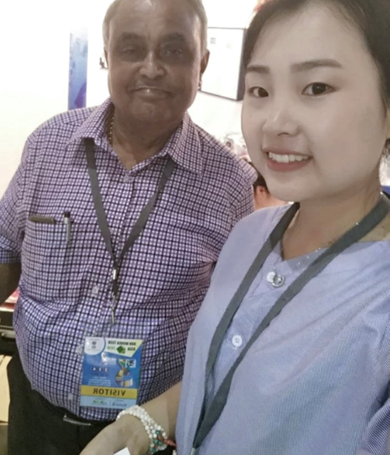 معرض الهند لشركة آلة ختم حلقة المقبض